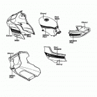 EX500 (EX500-A3) Decals(ebony)(ex500-a3)