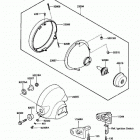 454 LTD (EN450-A3) Фара