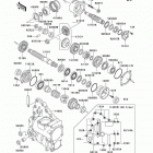CANADA ONLY (KLF300-C15) Передняя коническая зубчатая передача