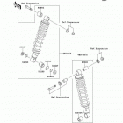 KFX 250 Mojave (KSF250-A17) Амортизатор