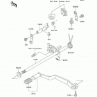 Bayou 250 (KLF250-A2) Механизм переключения передач