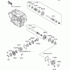 Prairie 360 (KVF360-B1) Передняя коническая зубчатая передача