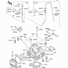 CANADA ONLY (KLF300-C15) Головка цилиндра