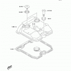 KFX400 (KSF400-A2) Крышка головки цилиндров