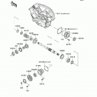 Prairie 650 4X4 Advantage Classic (KVF650-B2) Передняя коническая зубчатая передача