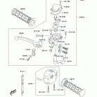 KFX80 (KSF80-A1) Рулевые переключатели