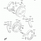 KFX80 (KSF80-A1) Передний тормоз