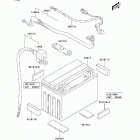 KFX400 (KSF400-A2) АКБ