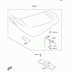 KFX50 (KSF50-A2) Сидение
