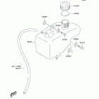 KFX80 (KSF80-A1) Маслянный бак