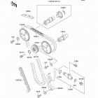 KFX 250 Mojave (KSF250-A17) Распред вал