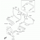 KFX400 (KSF400-A2) Подножки