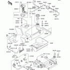 Prairie 650 4X4 Advantage Classic (KVF650-B2) Топливный бак