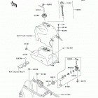Prairie 360 4X4 (KVF360-A1) Топливный бак
