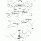 Prairie 650 4X4 Advantage Classic (KVF650-B2) Наклейки
