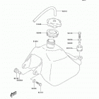 KFX50 (KSF50-A2) Топливный бак