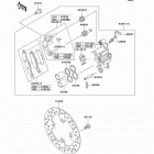 Prairie 650 4X4 Advantage Classic (KVF650-B2) Передний тормоз