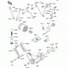 Prairie 650 4X4 Advantage Classic (KVF650-B2) Масляный и водяной насос. фильтр масленый