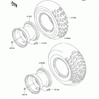KFX 250 Mojave (KSF250-A17) Колеса,покрышки
