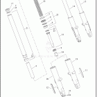 FLHTCUTGSE 1TBH CVO TRIKE (2022) FORK, FRONT