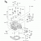 KFX 250 Mojave (KSF250-A17) Головка цилиндра