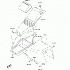 KFX80 (KSF80-A1) Переднее крыло(ья)