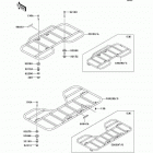 Prairie 360 4X4 (KVF360-A1) Багажник-кузов