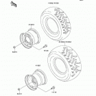 CANADA ONLY (KLF300-C15) Колеса,покрышки