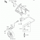 Bayou 250 (KLF250-A2) Система зажигания