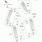 Bayou 250 (KLF250-A2) Амортизатор