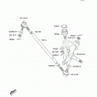 KFX400 (KSF400-A2) Knuckle arm(a1 / a2)