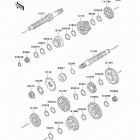 KFX 250 Mojave (KSF250-A17) Трансмиссия