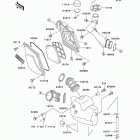 KFX 250 Mojave (KSF250-A17) Воздухозаборник