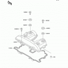 KFX 250 Mojave (KSF250-A17) Крышка головки цилиндров