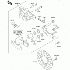 CANADA ONLY (KLF300-C15) Front brake(c15)