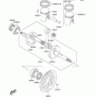 KFX80 (KSF80-A1) Коленвал