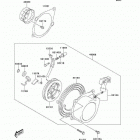KFX50 (KSF50-A2) Ручной стартер