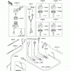 Bayou 300 (KLF300-B16) Замок зажигания