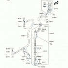 KFX400 (KSF400-A2) Задний торм цилиндр