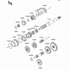 Prairie 650 4X4 Advantage Classic (KVF650-B2) Трансмиссия