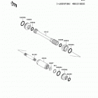 Prairie 360 4X4 (KVF360-A1) Drive shaft-propeller(a1 / a2)