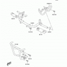 KFX80 (KSF80-A1) Подножки