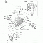 Prairie 360 4X4 (KVF360-A1) Головка цилиндра