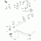 KFX 250 Mojave (KSF250-A17) Механизм переключения передач