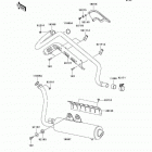 Prairie 650 4X4 Advantage Classic (KVF650-B2) Глушитель