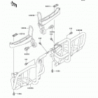 KFX 250 Mojave (KSF250-A17) Подножки