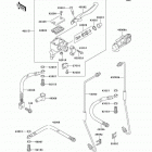 CANADA ONLY (KLF300-C15) Главный тормозной цилиндр,передний
