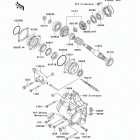 Bayou 300 (KLF300-B16) Передняя коническая зубчатая передача