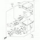 KFX400 (KSF400-A2) Воздухозаборник