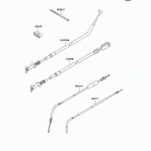 CANADA ONLY (KLF300-C15) Тросы управления